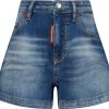 Kids Dsquared2 Shorts | Dsquared2 Dsquared2 Kinder Meisjes Shorts Jeans Blauw