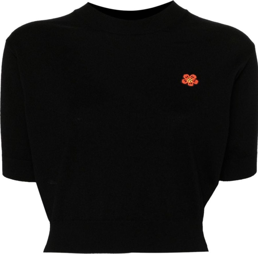 Dames Kenzo | Kenzo Sweaters Black Zwart