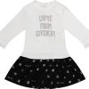 Kids Givenchy Jurken | Givenchy Givenchy Baby Meisjes Jurkje Zwart Zwart