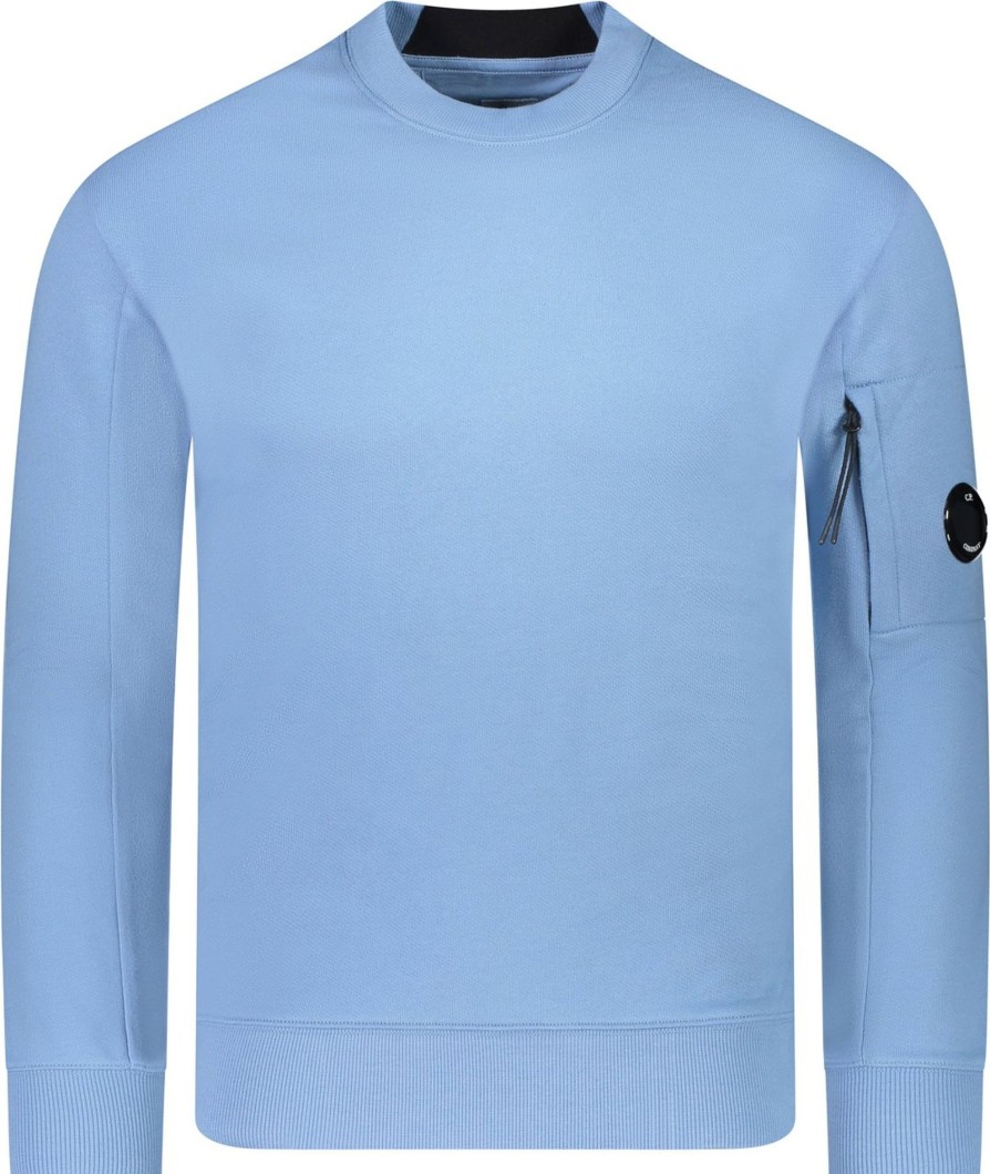 Heren CP Company | Cp Company C.P. Company Sweater Blauw Blauw