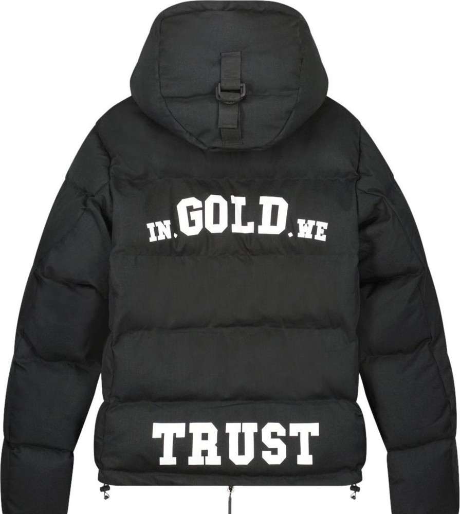 Kids In Gold We Trust Jassen | In Gold We Trust Kids The Storm 2.0Jet Black Zwart