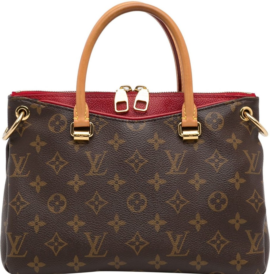 Dames Louis Vuitton | Louis Vuitton Monogram Pallas Bb Bruin