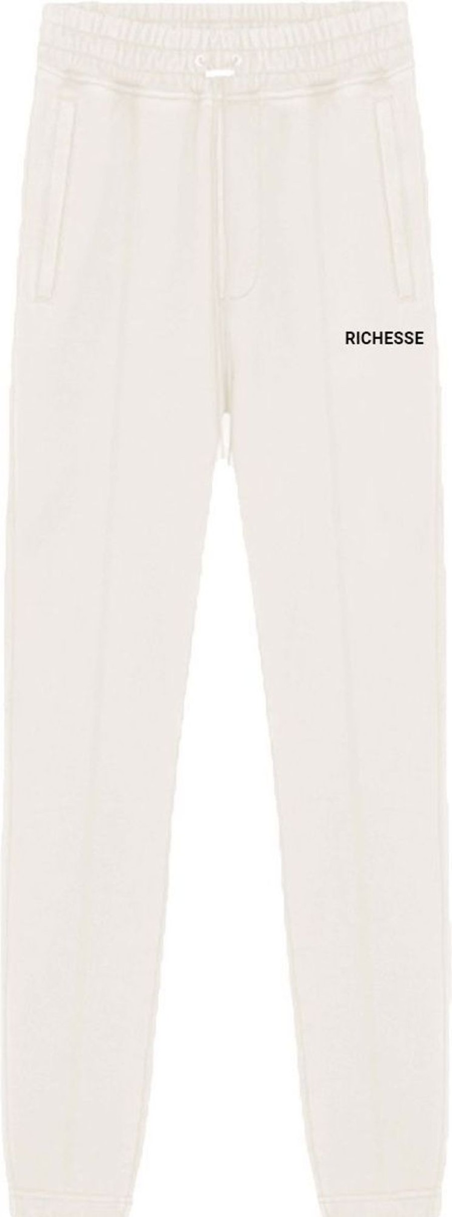 Heren Richesse | Richesse Jogger Deluxe Creme Wit