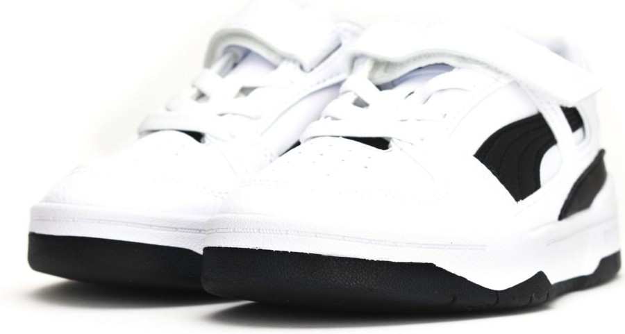 Kids Puma Sneakers | Puma Slipstream Sneaker White-Black Wit