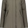 Dames Airforce | Airforce Double Zip Fishtail Parka Groen