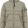 Kids CP Company Jassen | Cp Company Outerwear - Short Jacket Zilver