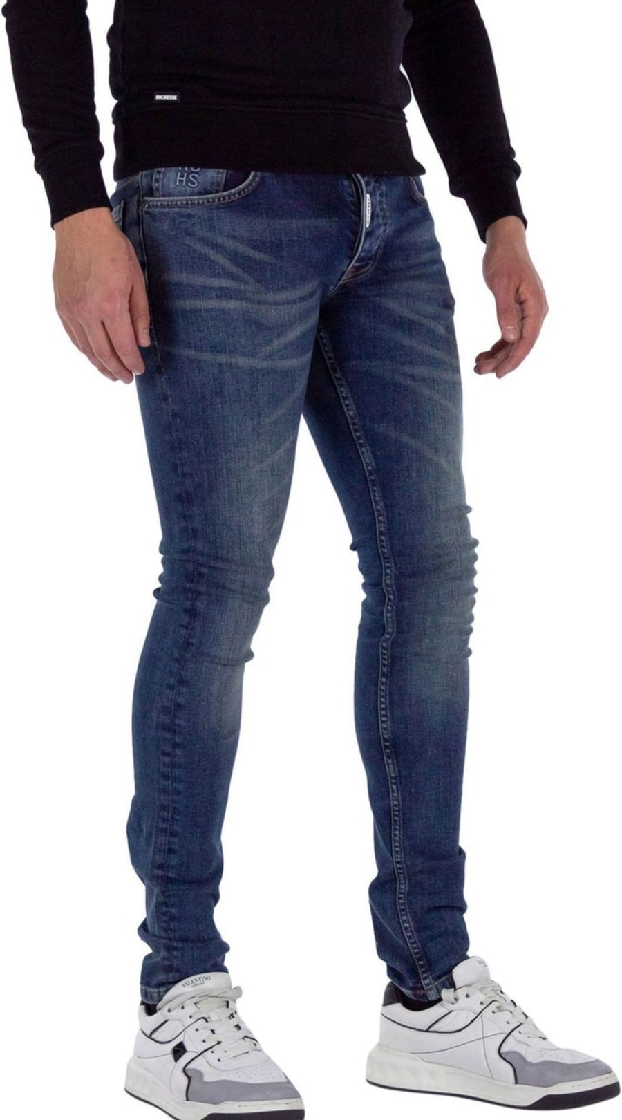 Heren Richesse | Richesse Mars Blue Jeans Blauw