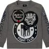 Kids My Brand Truien | My Brand Fighter Club Sweater Grijs