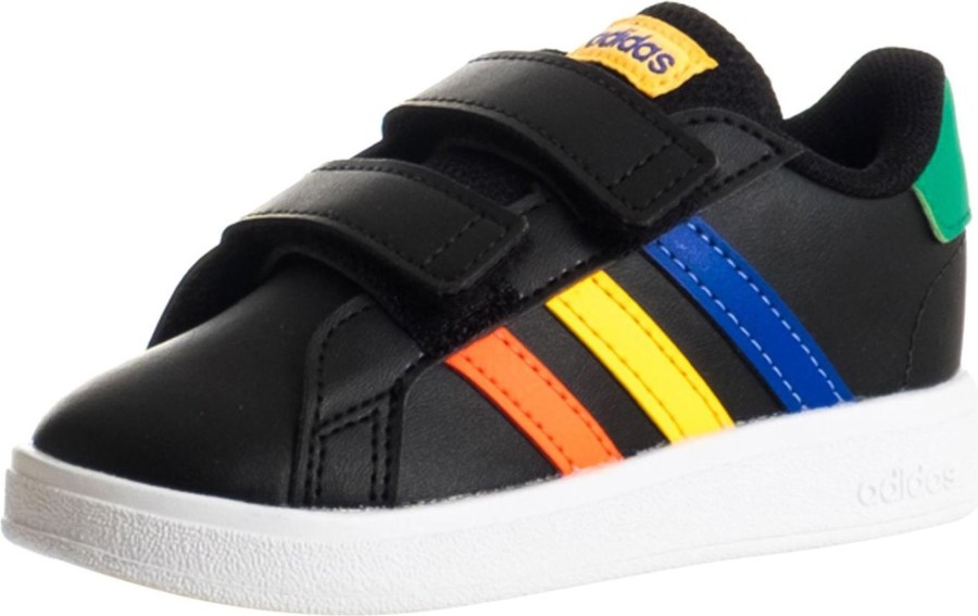 Kids Adidas Schoenen | Adidas Sneakers Kid Grand Court 2.0 Hp8918 Zwart