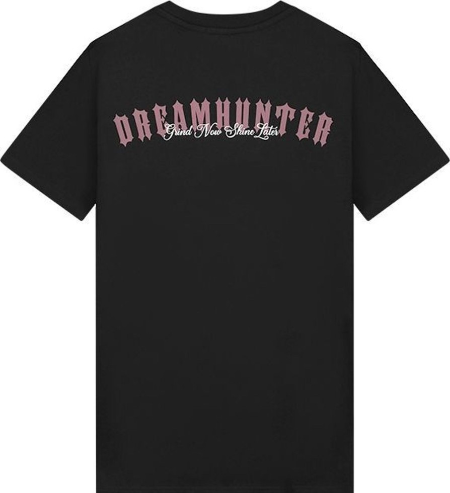 Heren Malelions | Malelions Men Dreamhunter T-Shirt - Burgundy Rood