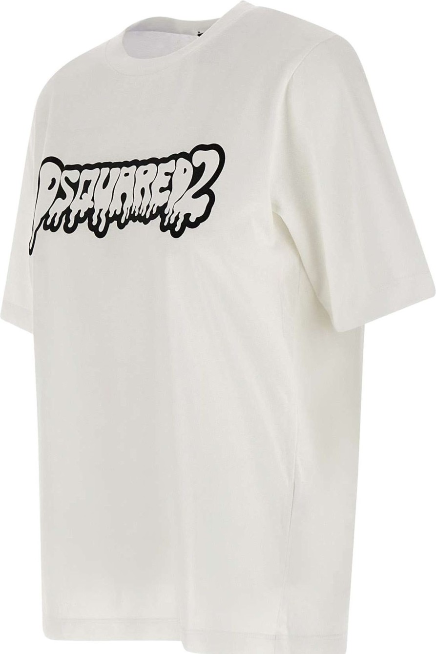 Dames Dsquared2 | Dsquared2 T-Shirts And Polos White Wit