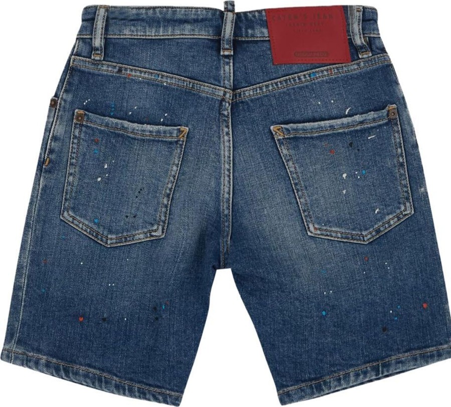 Kids Dsquared2 Shorts | Dsquared2 Shorts Blauw