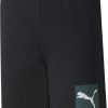 Kids Puma Shorts | Puma Shorts Kid Active Sports Shorts 846998.01 Zwart