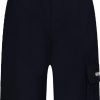 Kids Versace Shorts | Versace Versace Kinder Jongens Shorts Navy Blauw