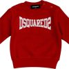 Kids Dsquared2 Truien | Dsquared2 Dsquared Sweater Boxeur Newborn Rood