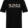 Kids Hugo Boss T-Shirts | Hugo Boss Boss Kinder Jongens T-Shirt Zwart Zwart