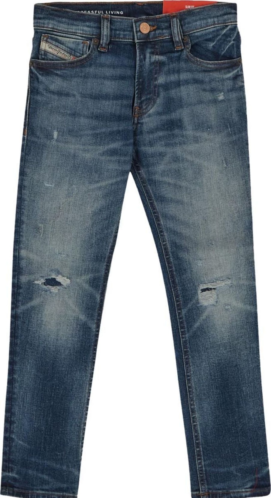 Kids Diesel Broeken | Diesel Denim Trouser Blauw