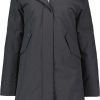 Dames Airforce | Airforce Double Zip Fishtail Parka Grijs