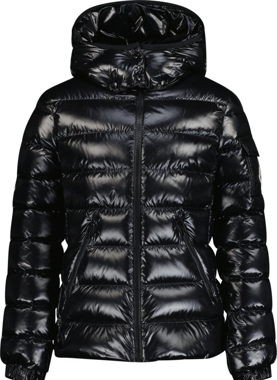 Kids Moncler Tassen | Moncler Moncler Kinder Meisjes Jas Zwart Zwart