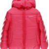 Kids OFF-WHITE Jassen | Off-White Coats Fuchsia Fuchsia Neutraal