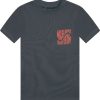 Kids Malelions T-Shirts | Malelions Wave Graphic T-Shirt - Iron Grey Grijs