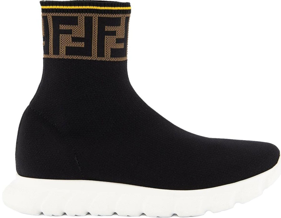 Kids Fendi Schoenen | Fendi Fendi Kinder Unisex Schoenen Zwart Zwart