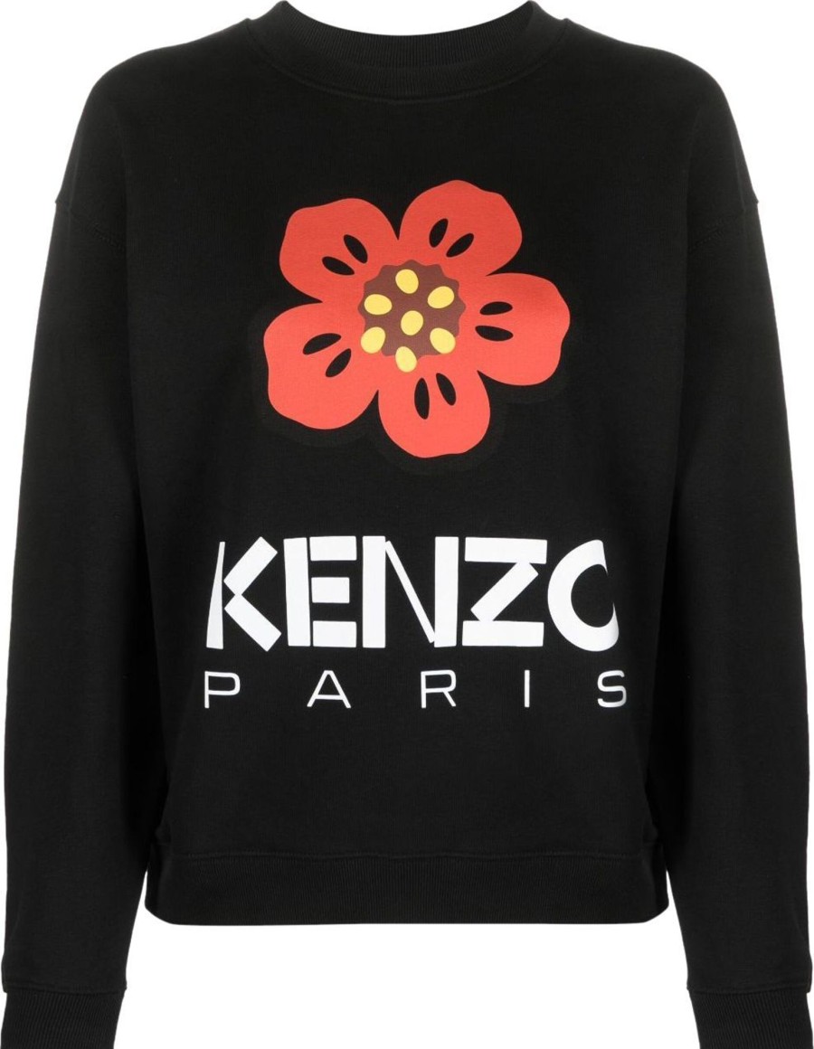 Dames Kenzo | Kenzo Sweaters Black Zwart