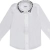 Kids Burberry Blouses | Burberry Burberry Baby Jongens Blouse Wit Wit