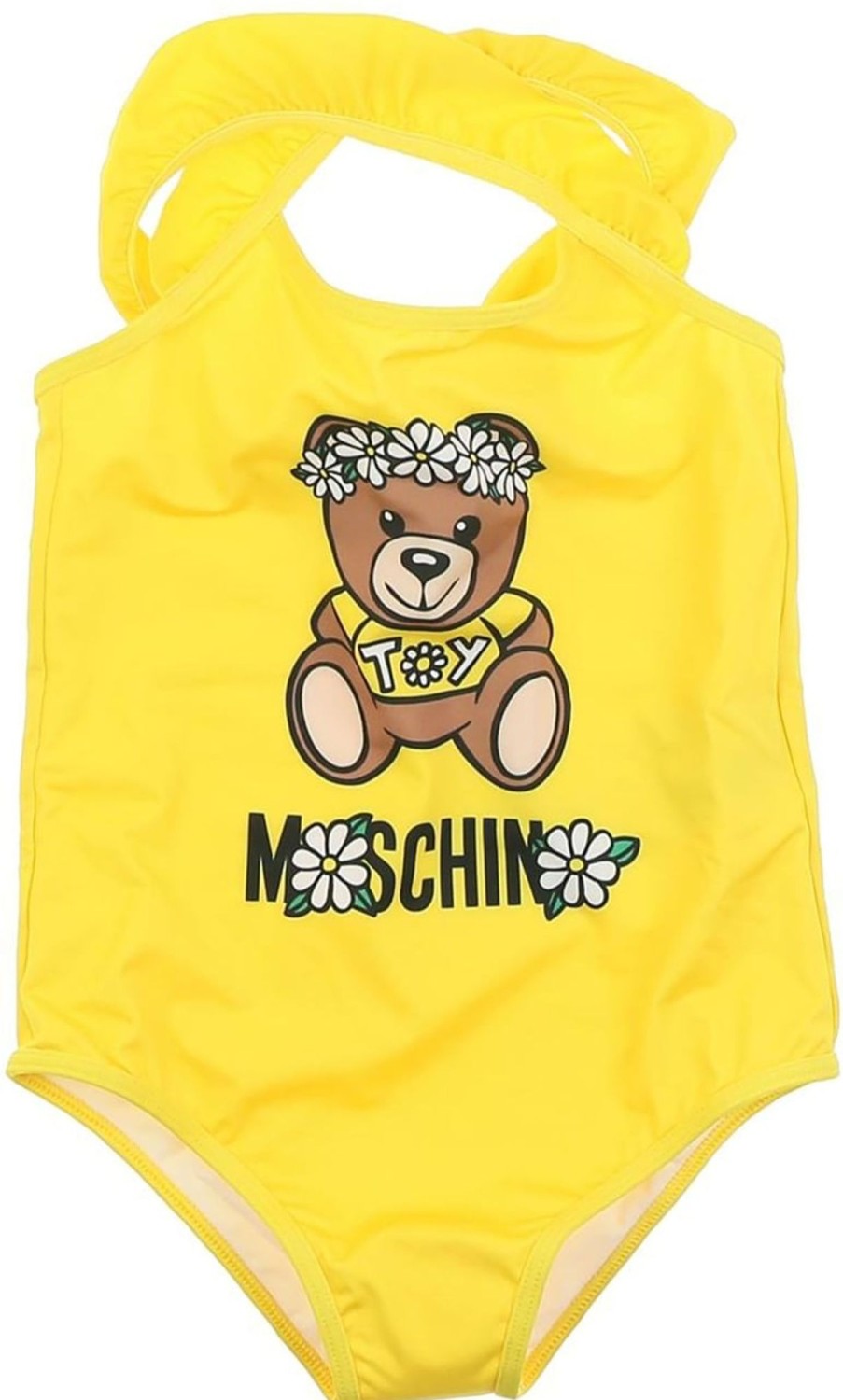 Kids Moschino Badkleding | Moschino Bathing Suit Cyber Yellow Geel