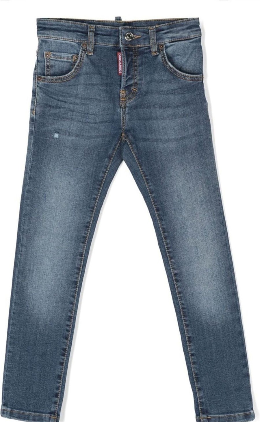 Kids Dsquared2 Broeken | Dsquared2 Cool Guy Pantaloni Jeans Blauw