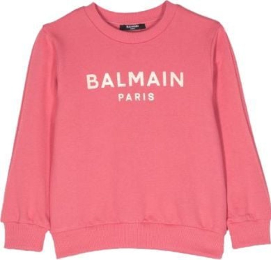 Kids Balmain Truien | Balmain Sweaters Pink Neutraal