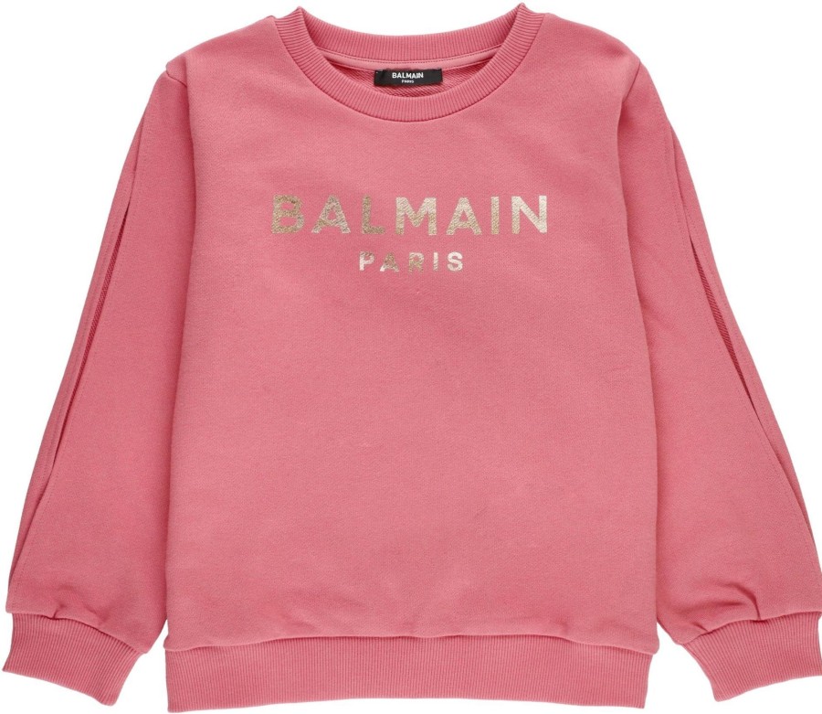 Kids Balmain Truien | Balmain Sweaters Pink Neutraal