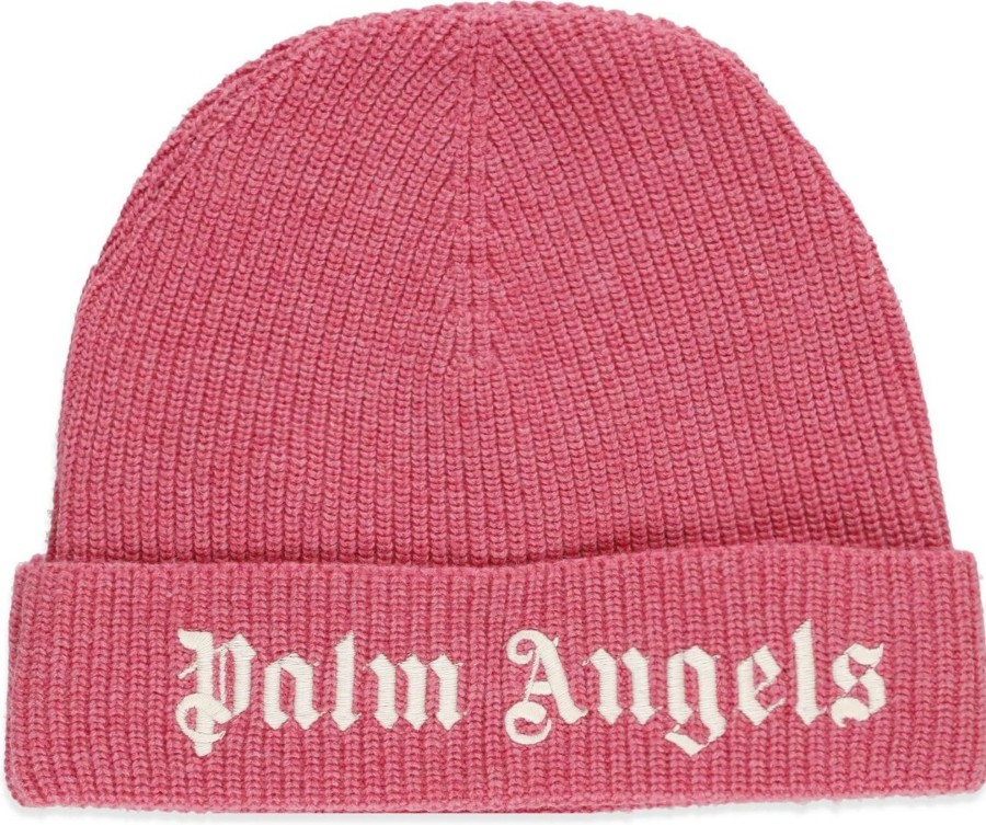 Kids Palm Angels Accessoires | Palm Angels Hats Pink Neutraal