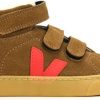 Kids Veja Sneakers | Veja Esplar Hi Top Bruin Beige