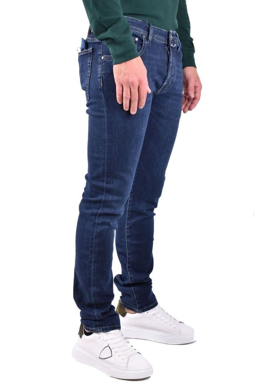 Heren Jacob Cohen | Jacob Cohen Jeans Blue Blauw