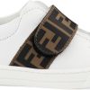 Kids Fendi Schoenen | Fendi Fendi Kids Sneakers White Wit