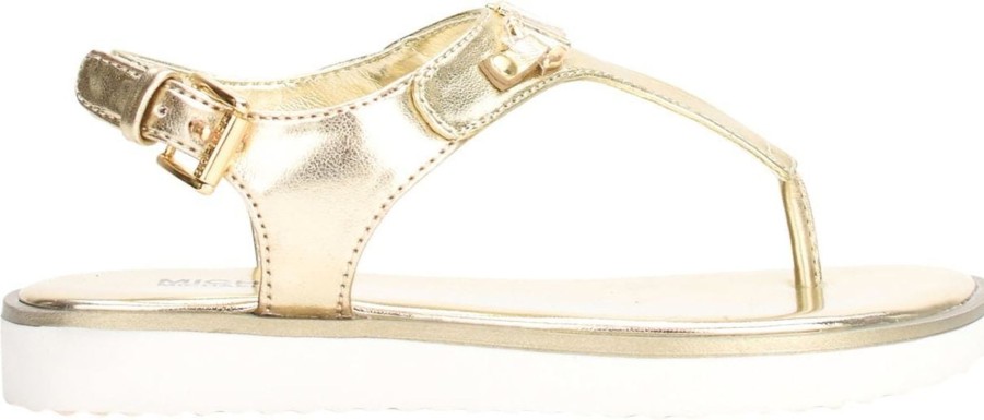 Kids Michael Kors Sandalen | Michael Kors Brandy Vaila Sandaal Gold Goud