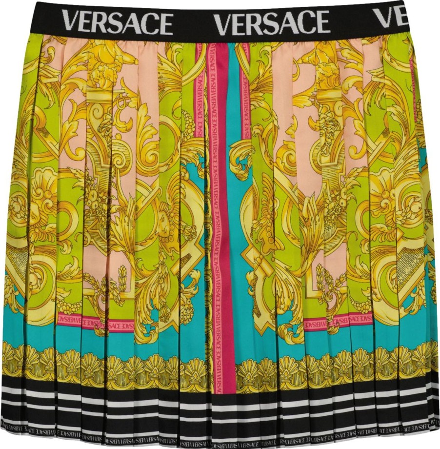 Kids Versace Rokken | Versace Versace Kinder Meisjes Rok Lila Paars