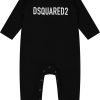 Kids Dsquared2 Sets | Dsquared2 Dsquared2 Unisex Boxpakje Zwart Zwart