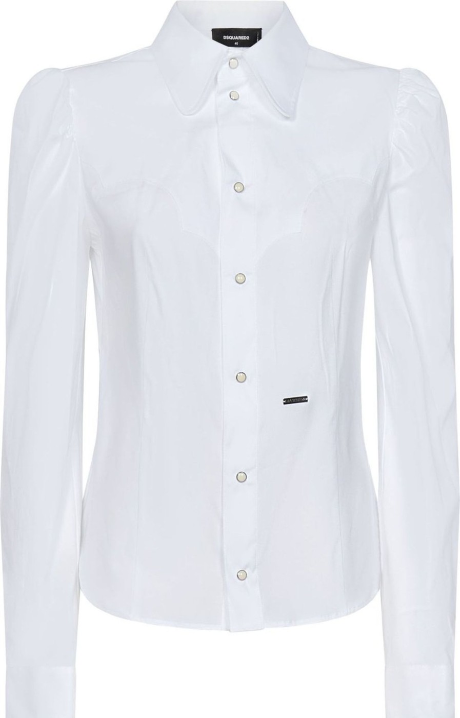 Dames Dsquared2 | Dsquared2 Dsquared2 Shirts White Wit