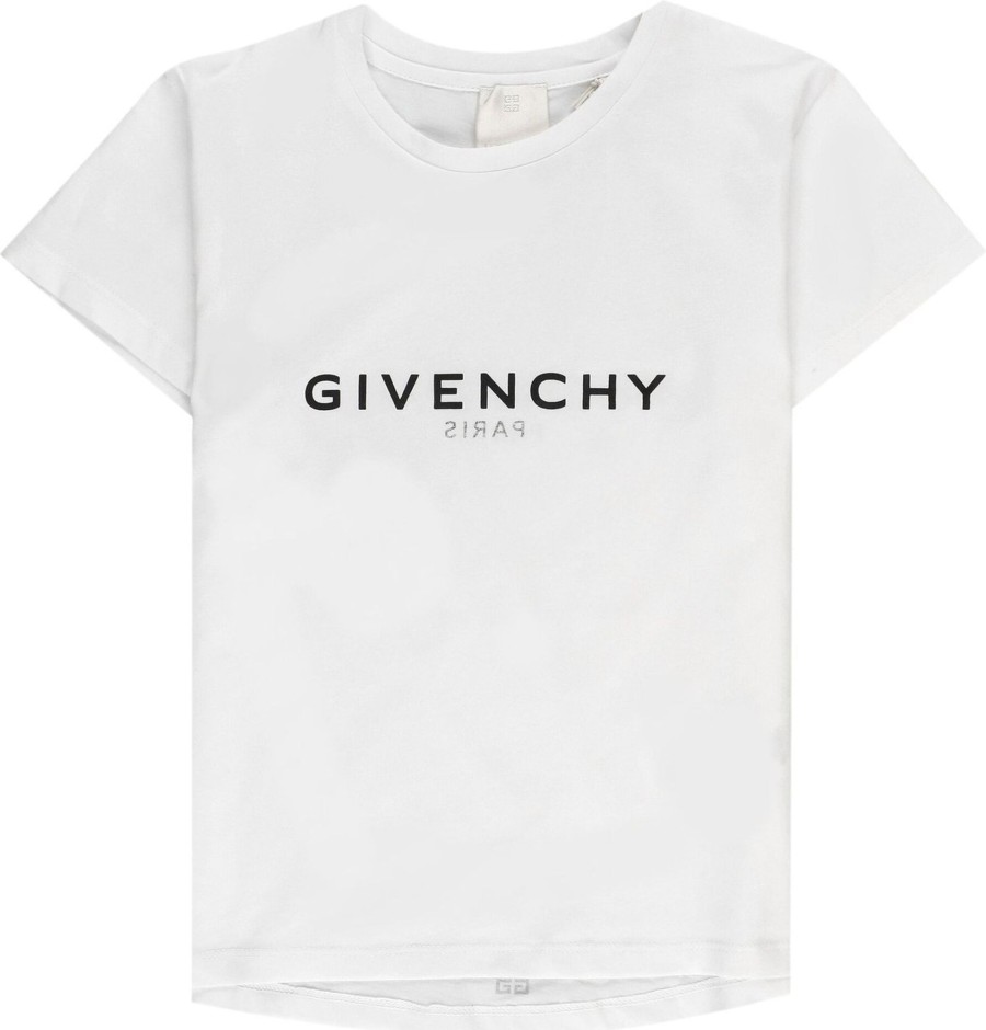 Kids Givenchy Tops | Givenchy T-Shirts And Polos White Neutraal