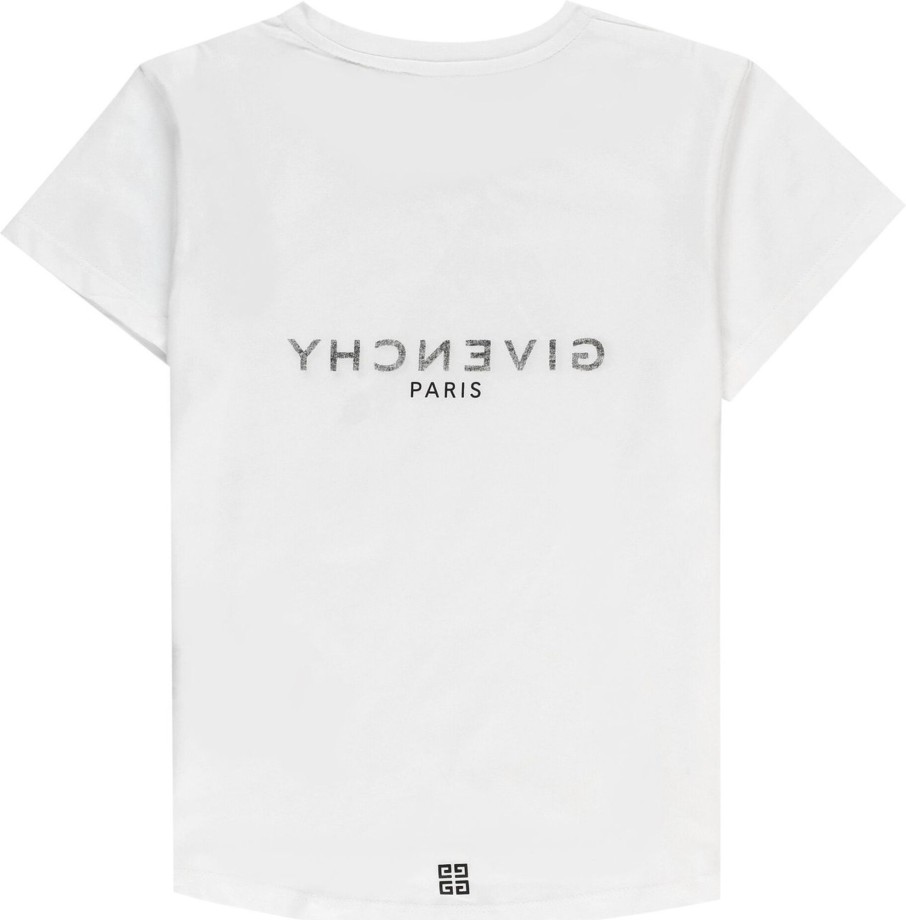 Kids Givenchy Tops | Givenchy T-Shirts And Polos White Neutraal