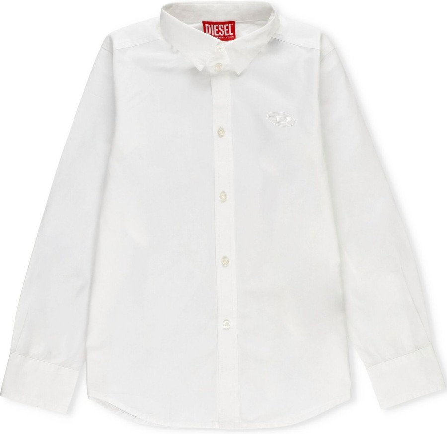 Kids Diesel Overhemden | Diesel Shirts White Neutraal