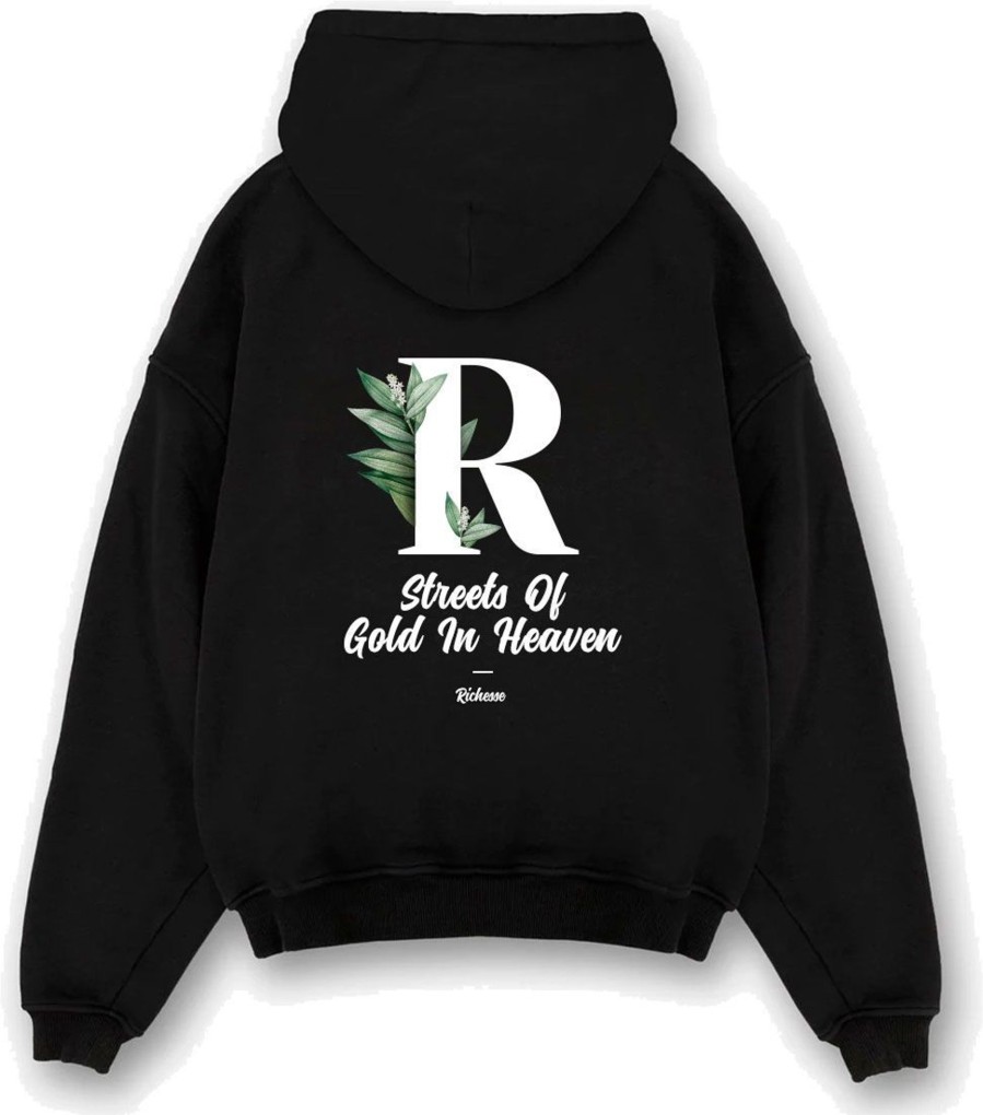 Heren Richesse | Richesse Heaven Tracksuit Zwart Zwart