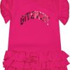 Kids Givenchy Jurken | Givenchy Givenchy Baby Meisjes Jurkje Licht Roze Roze