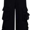 Kids Fendi Broeken | Fendi Fendi Kids Trousers Black Zwart