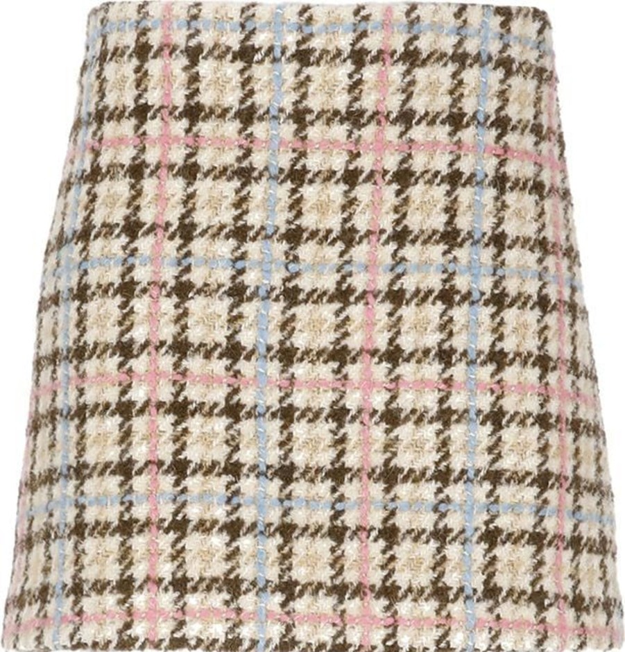 Dames MSGM | Msgm Skirts Beige Neutraal