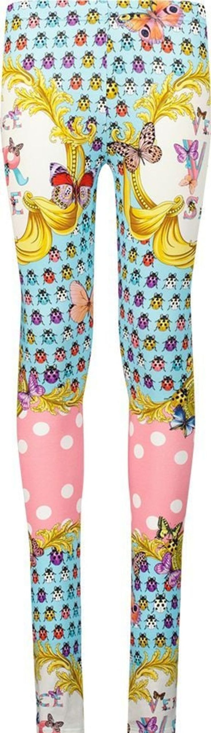 Kids Versace Broeken | Versace La Vacanza Leggings Divers