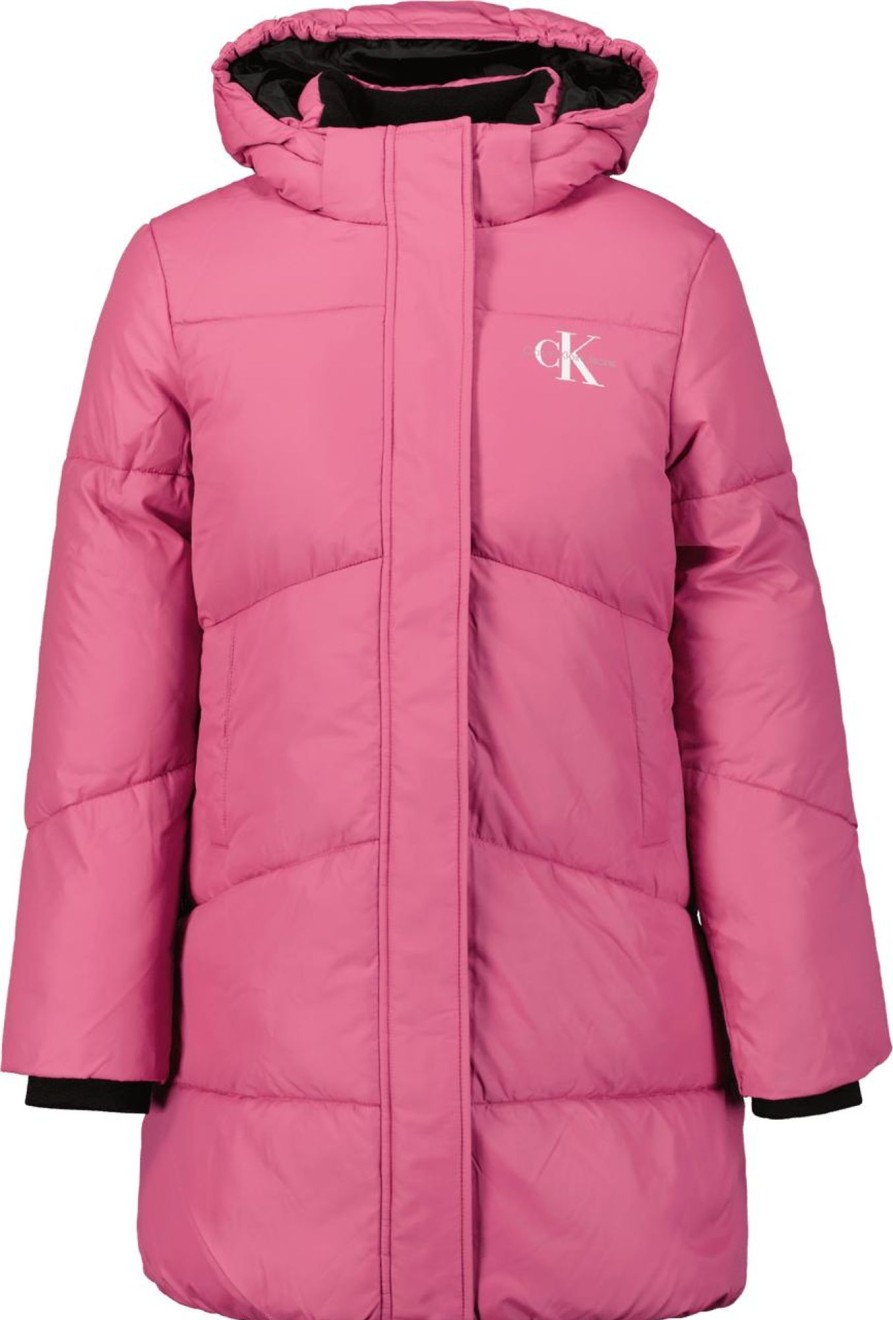 Kids Calvin Klein Tassen | Calvin Klein Calvin Klein Kinder Meisjes Jas Roze Roze