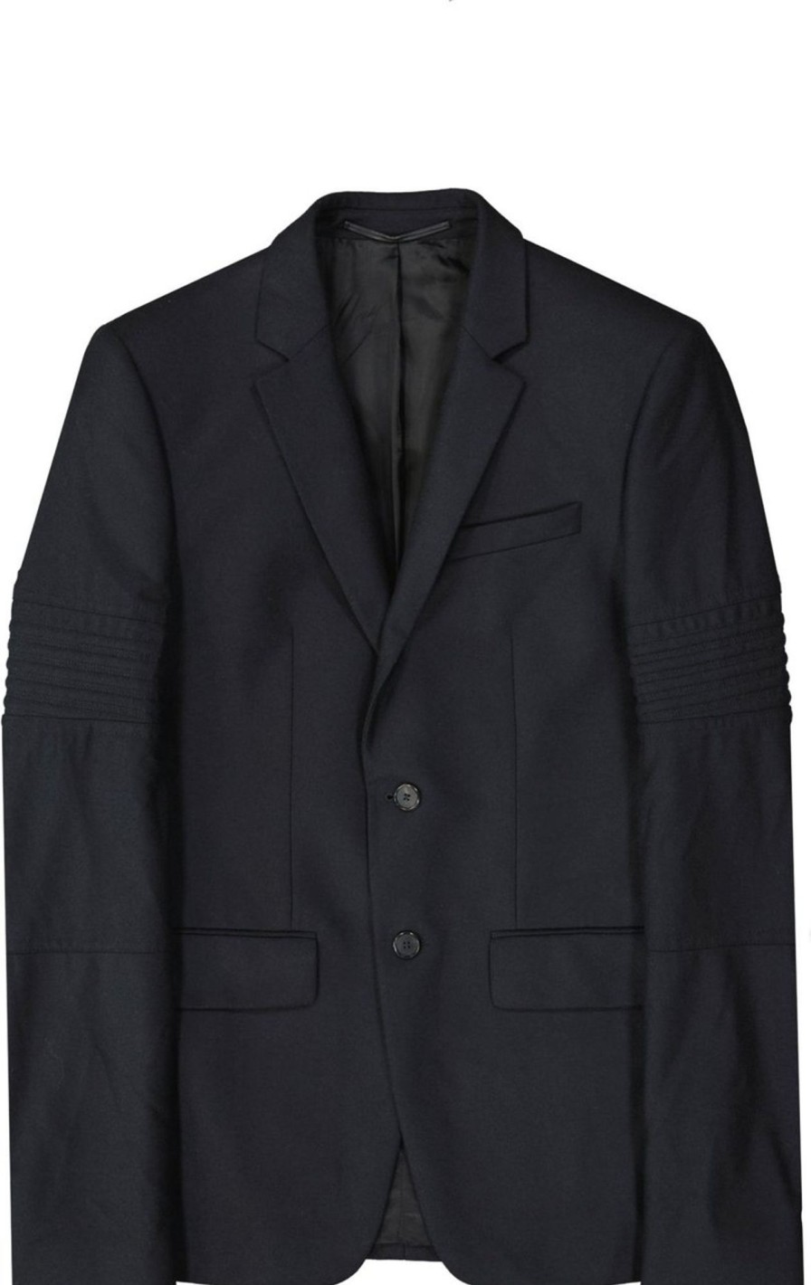 Heren Givenchy | Givenchy Givenchy Wool Blazer Zwart